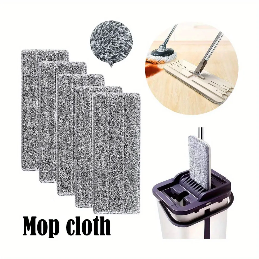Multi-Use Reusable Microfiber Mop Pads