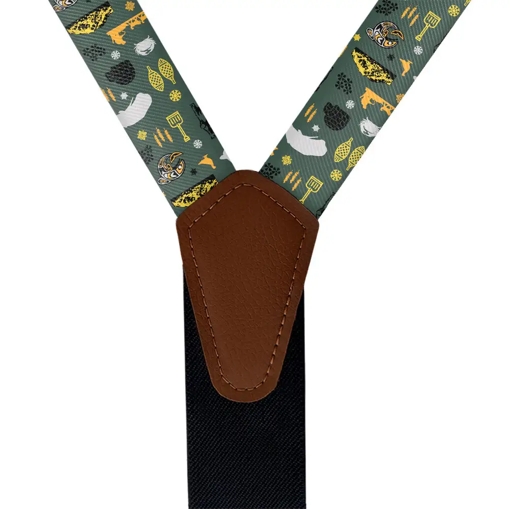 Iconic Pattern Suspenders
