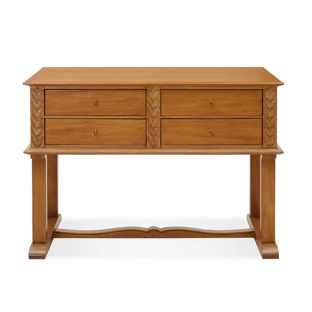 Metal Drawer Console Table