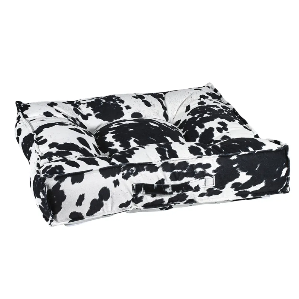 Plush Square Polished Neat Pet Bed