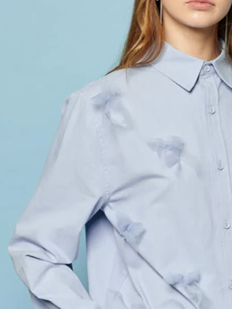 Tulle Bow Shirt