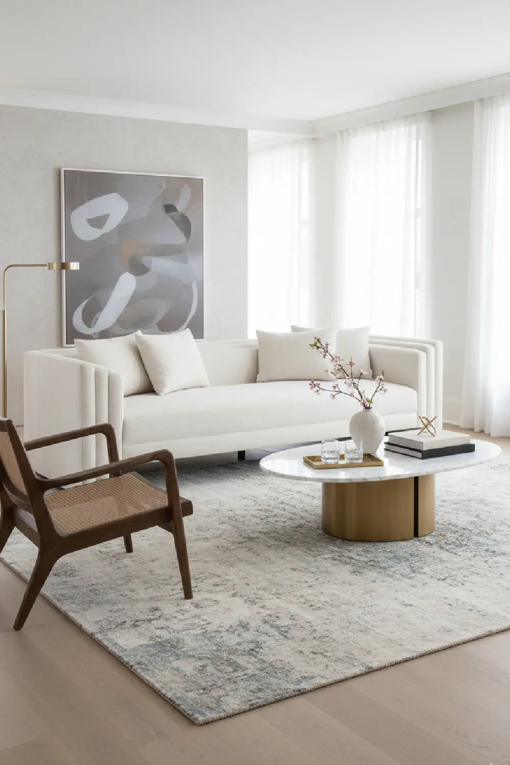 Comfort Fabric Sofa
