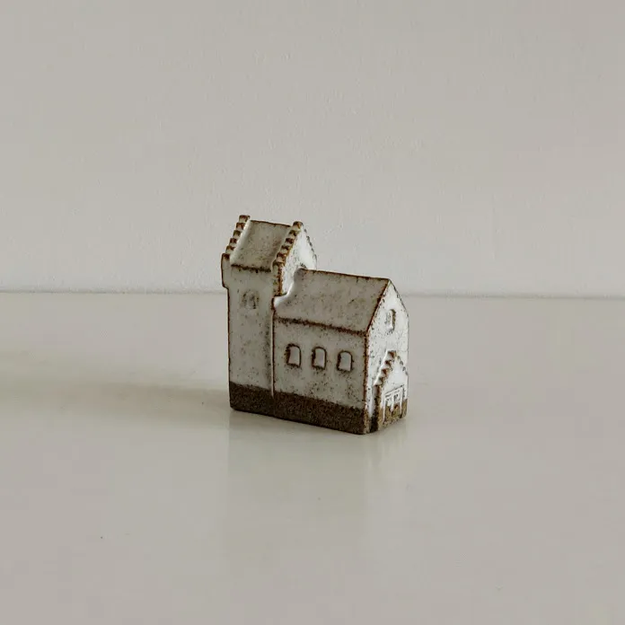 Handcrafted Ceramic Church Ornament