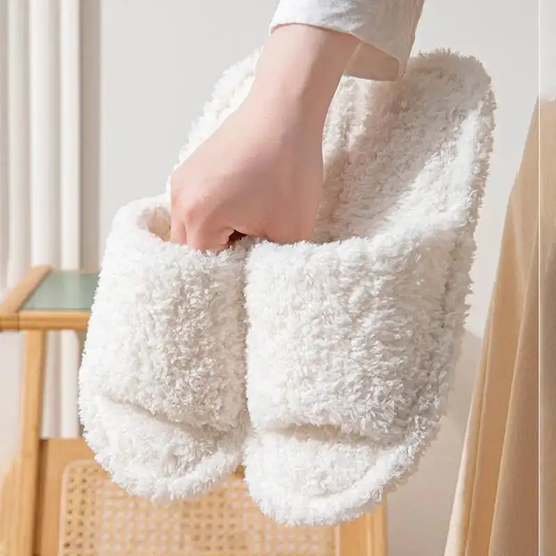 Effortless Plush Home Slippers