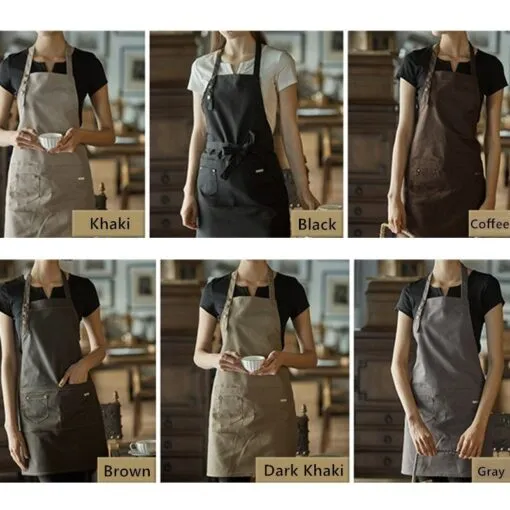 Canvas Kitchen Work Apron
