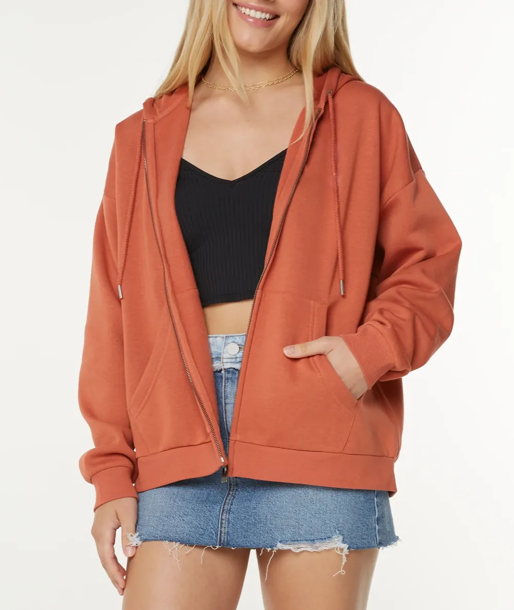 Dolphin Print Women's Hooded Sweatshirt