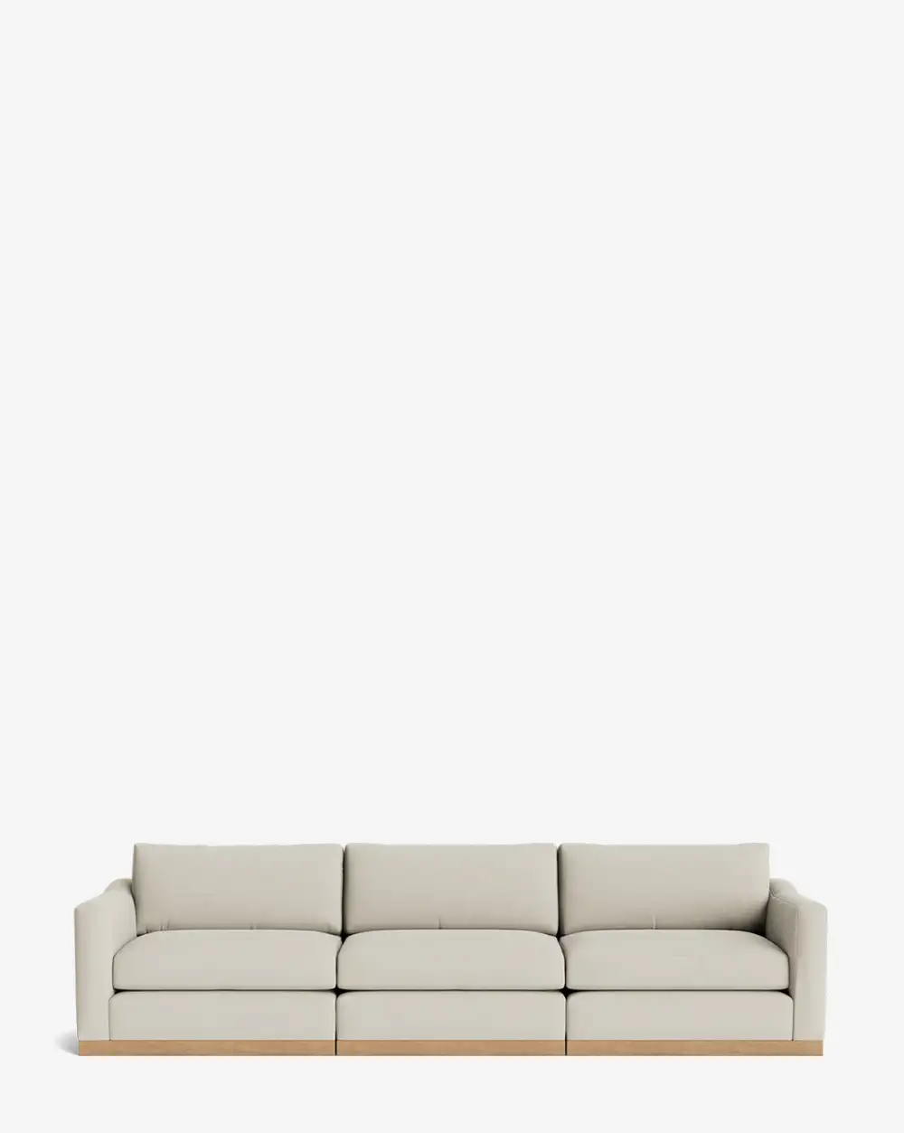 Modular Oak Sofa