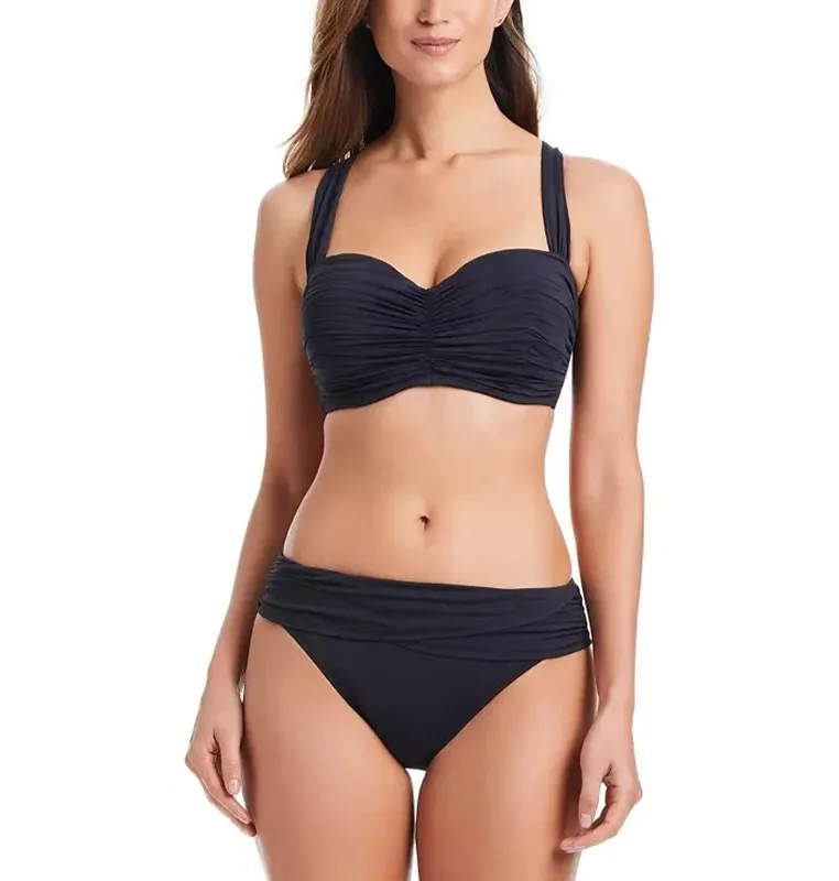 Nylon Sweetheart Underwire Bikini Top