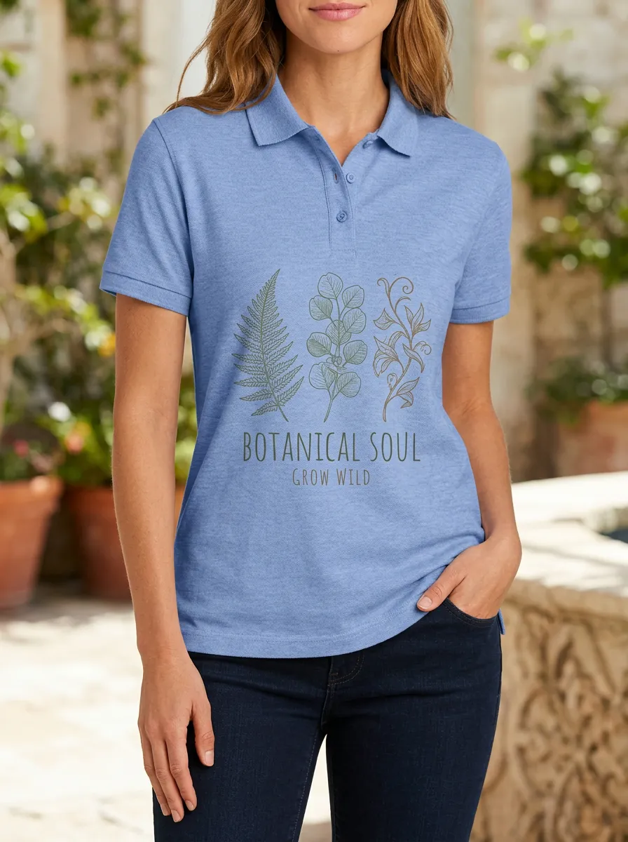Botanical Soul Fern Casual Shirt Relaxed
