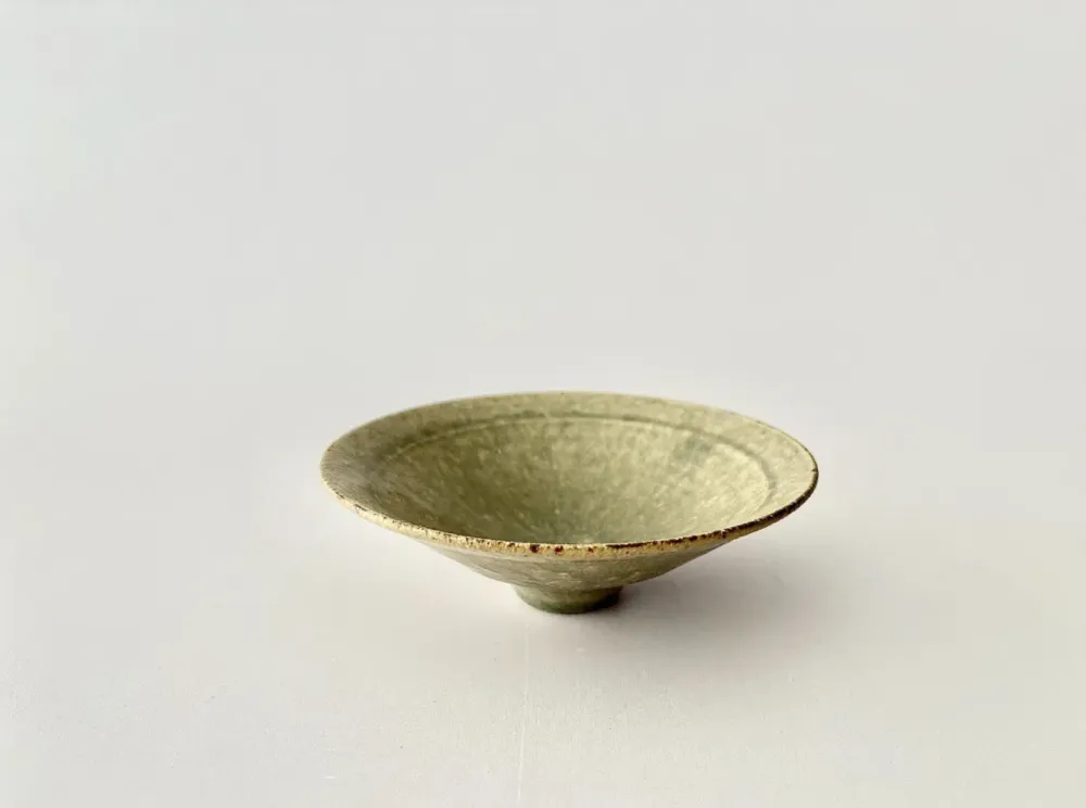 Ash glaze small bowl