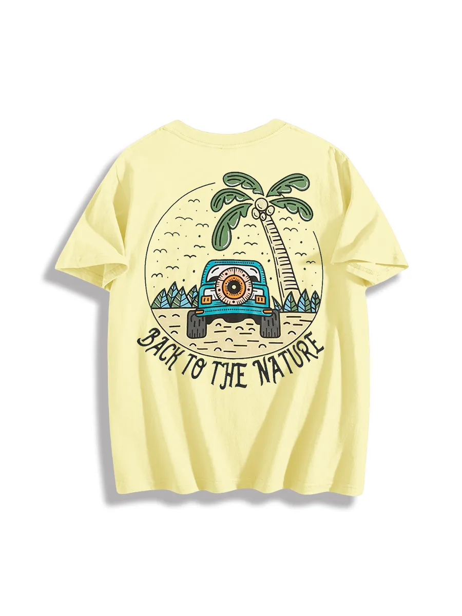 Nature Backing Adventure Graphic T-Shirt