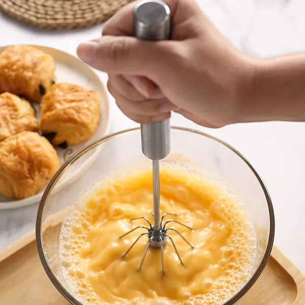 Stainless Steel Push Whisk