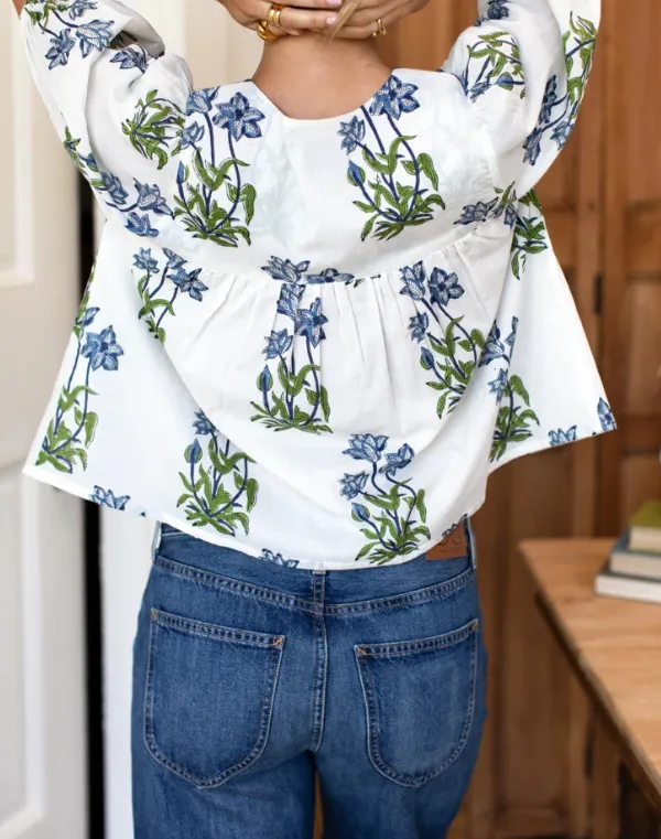 Hand Block Print Top