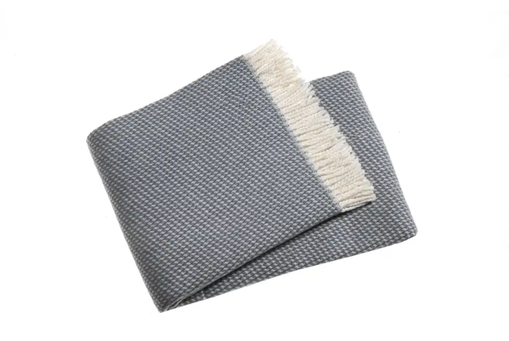 Textured Cotton Blend Blanket
