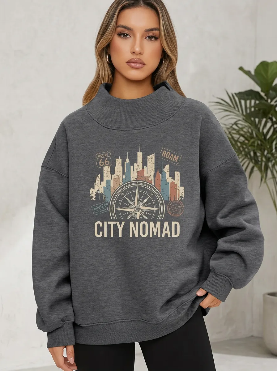 City Nomad Travel Sweatshirt