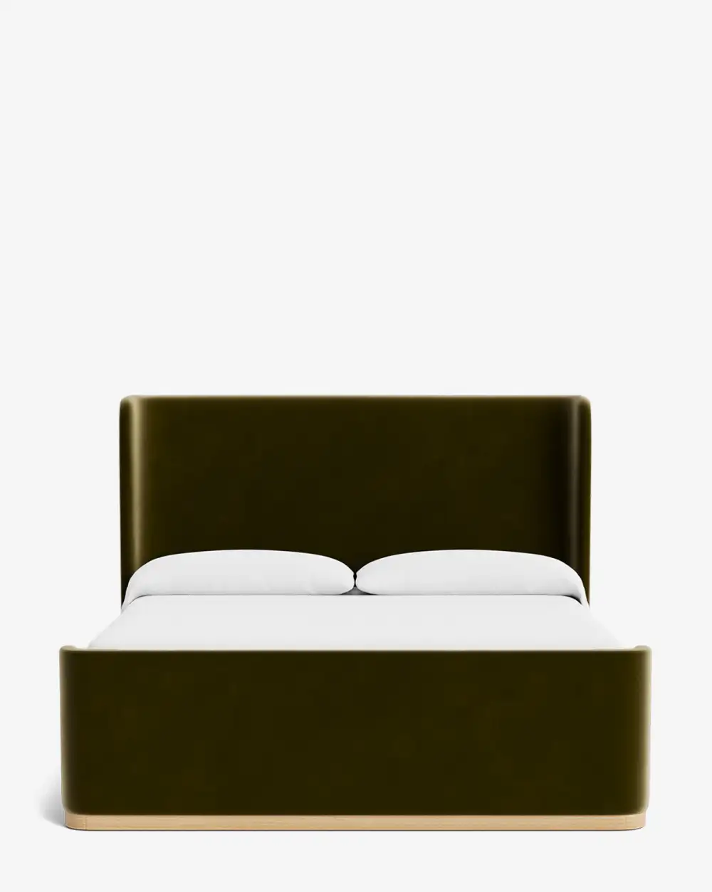 Upholstered Wood Bed