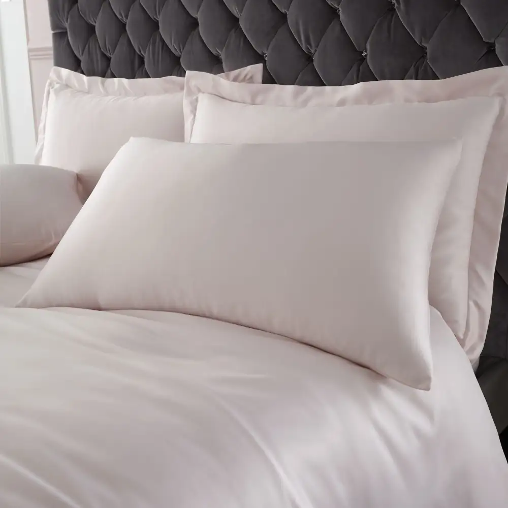 Refined Bedroom Printed Satin Duvet Cover Set