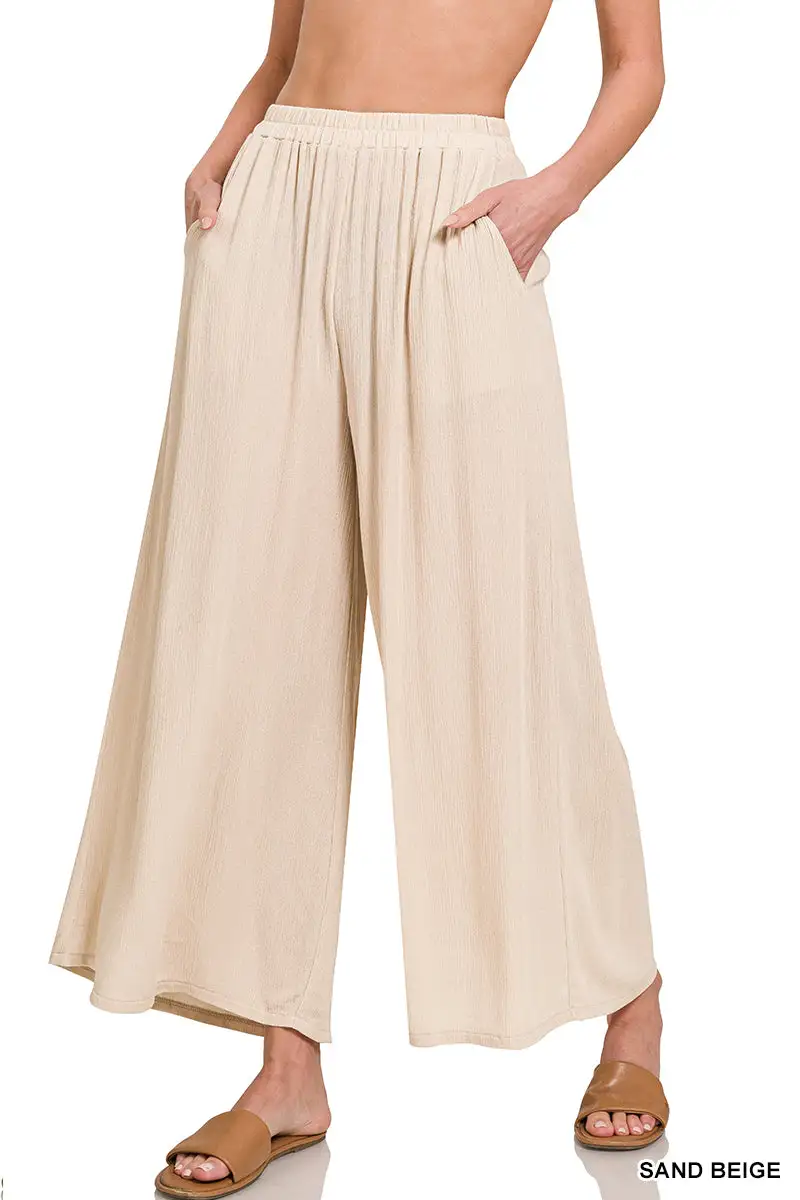 Woven Wide Pants