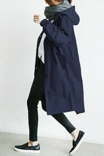 Modern Water Resistant Trench Coat