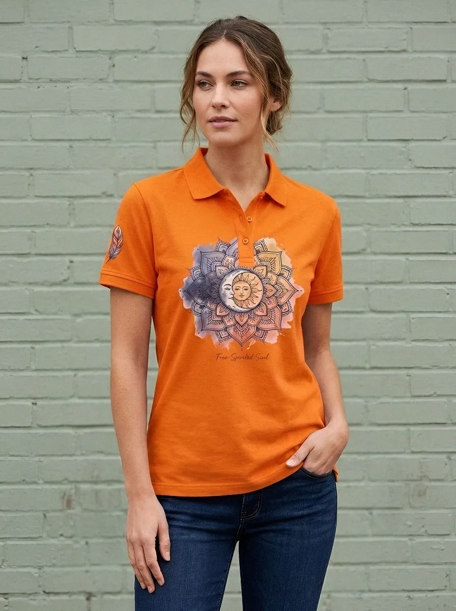 Boho Sun Moon Casual Shirt