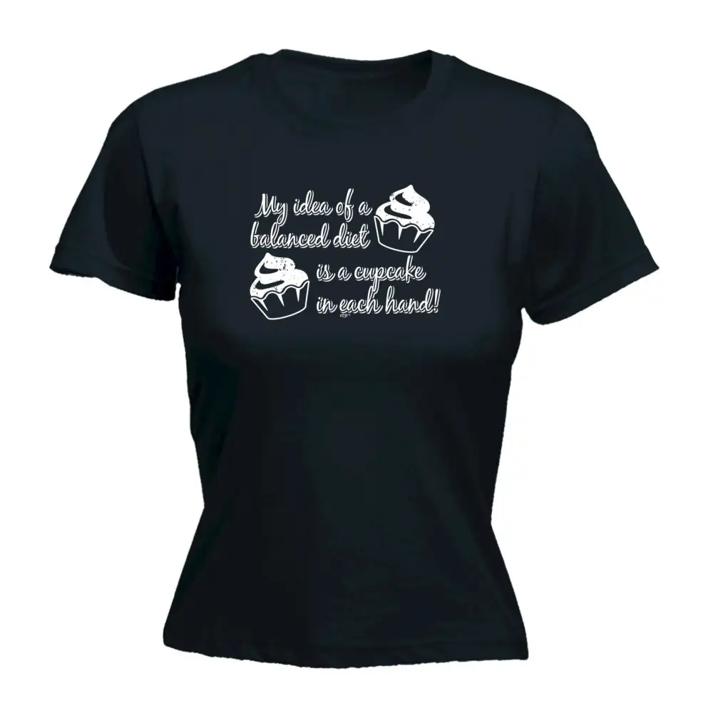 Balanced Cupcake Graphic Tee