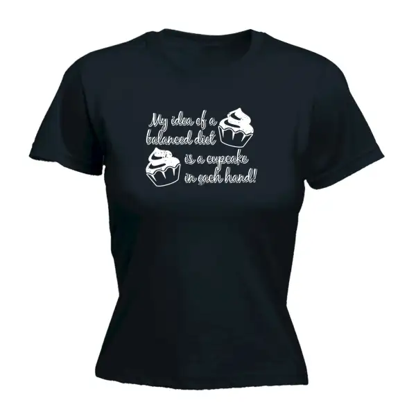 Balanced Cupcake Graphic Tee