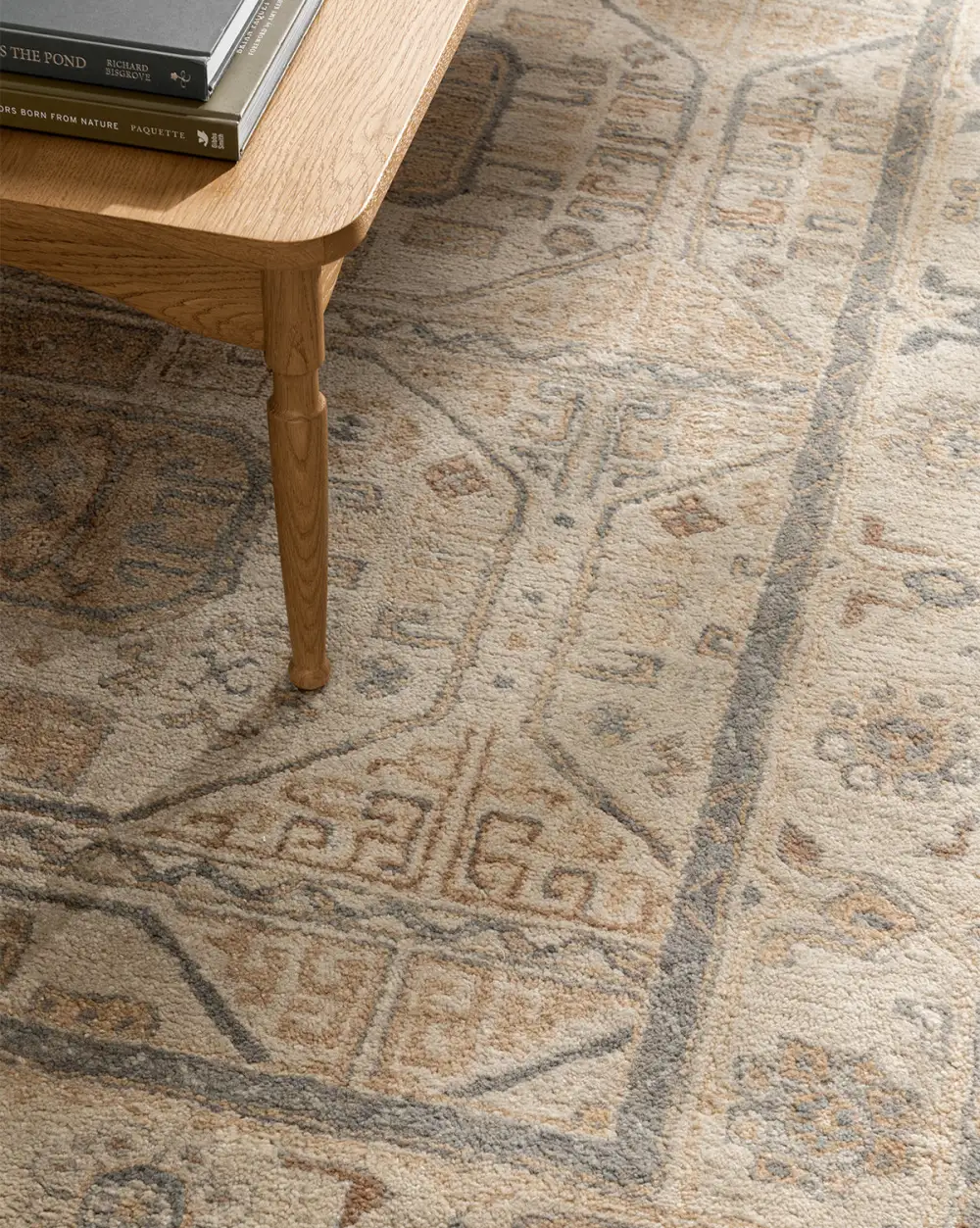 Durable-Weave Classic Hand-Tufted Wool Area Rug