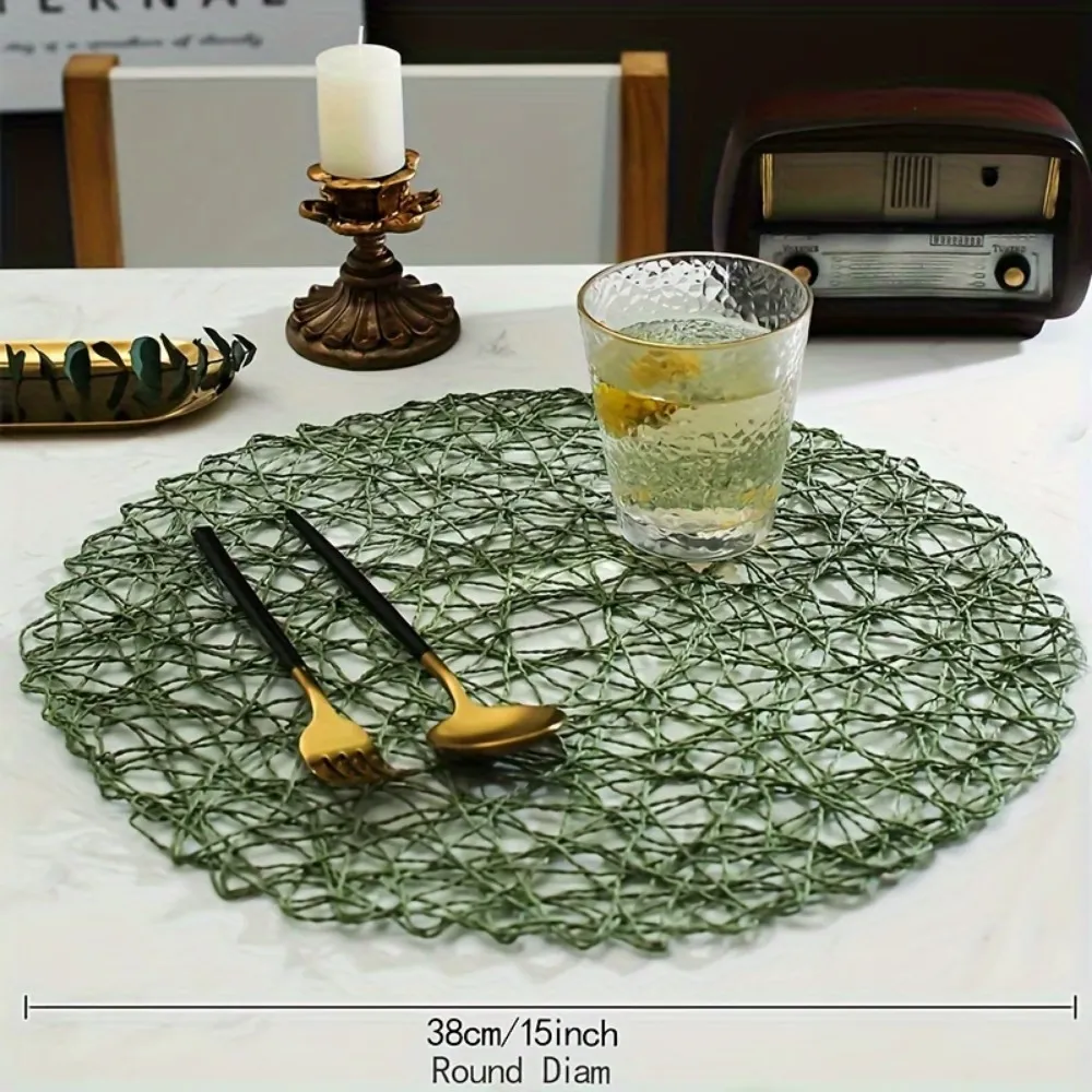 Woven Round Table Placemat