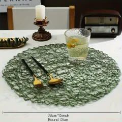 Woven Round Table Placemat