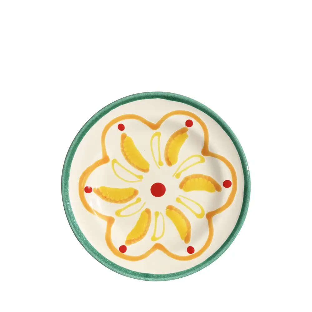 Ceramic Dessert And Side Plate For Cake