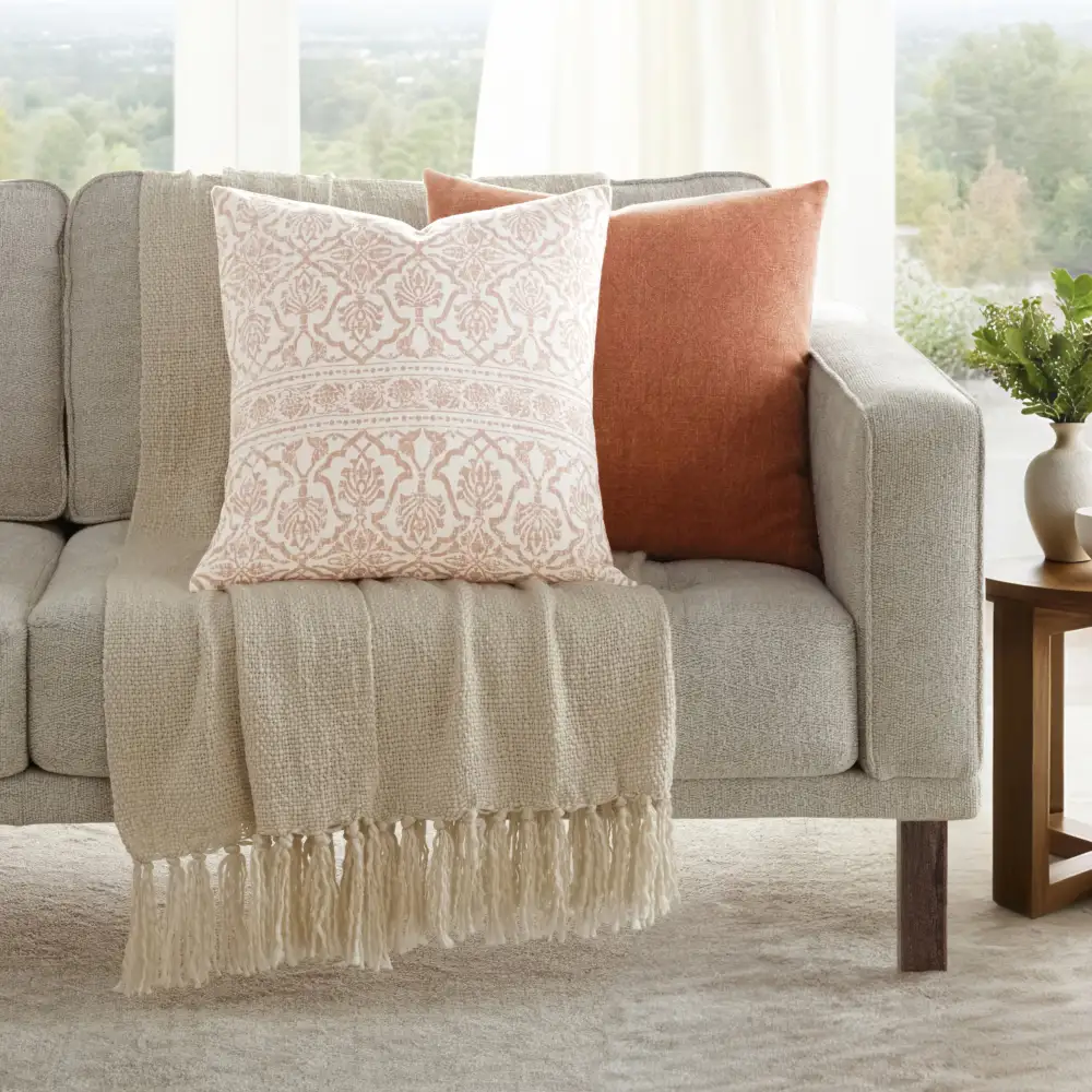 Antique Floral  Throw Pillows