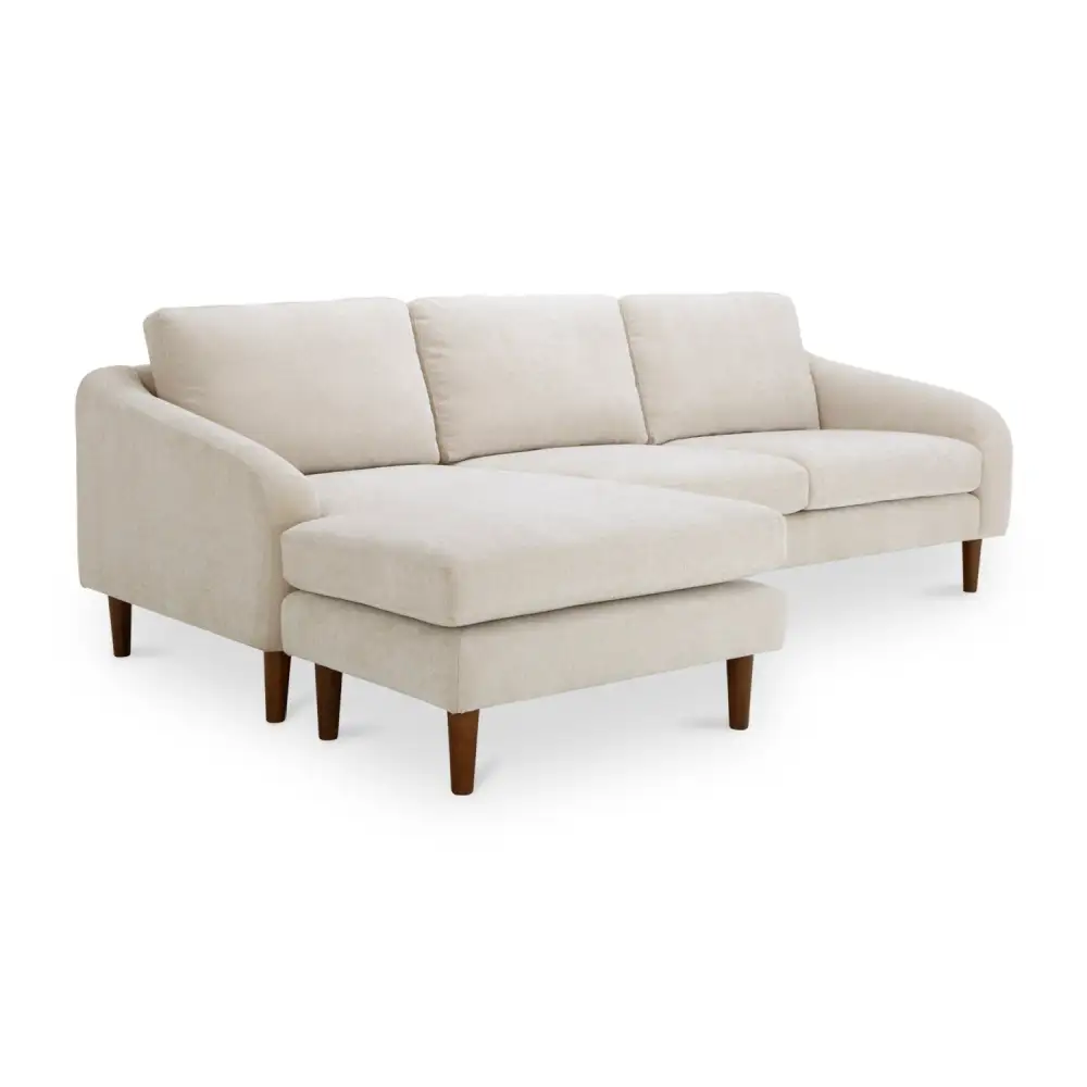 Minimal Sectional Fabric Sectional Sofa