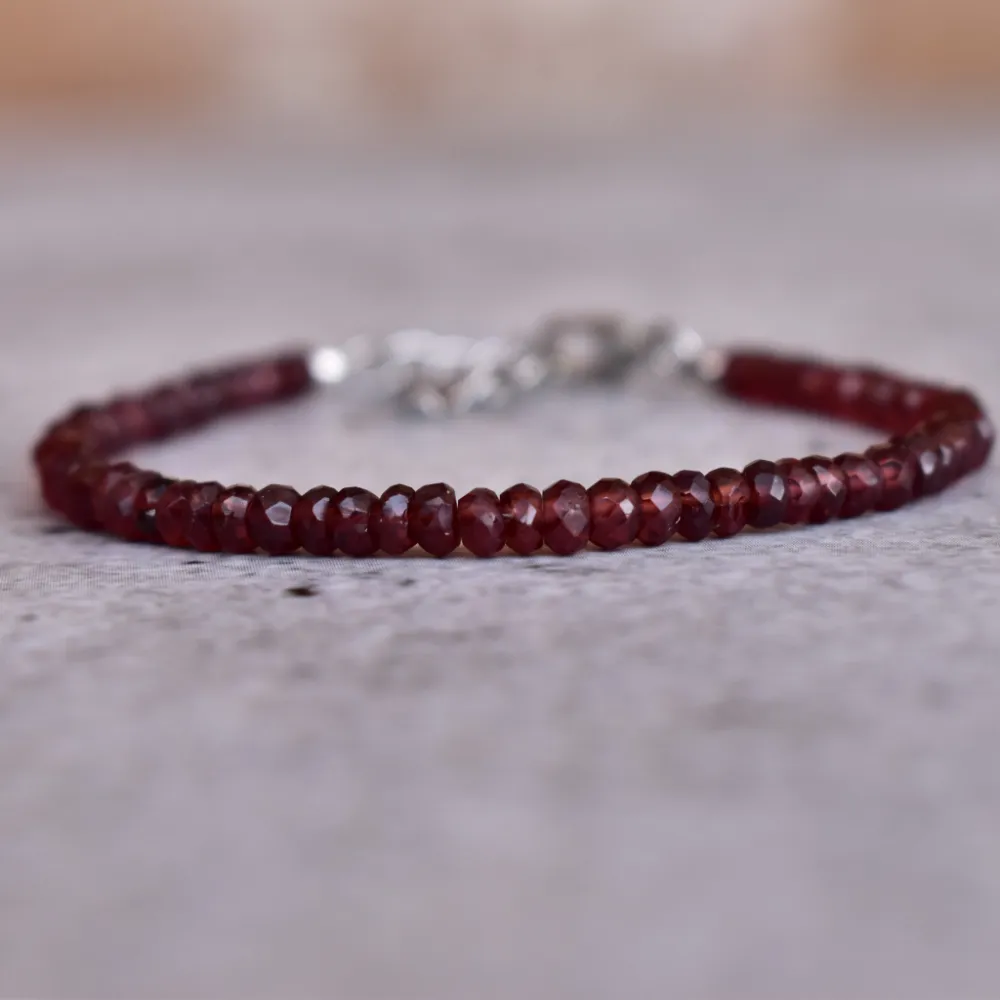 Regal Garnet Bracelet