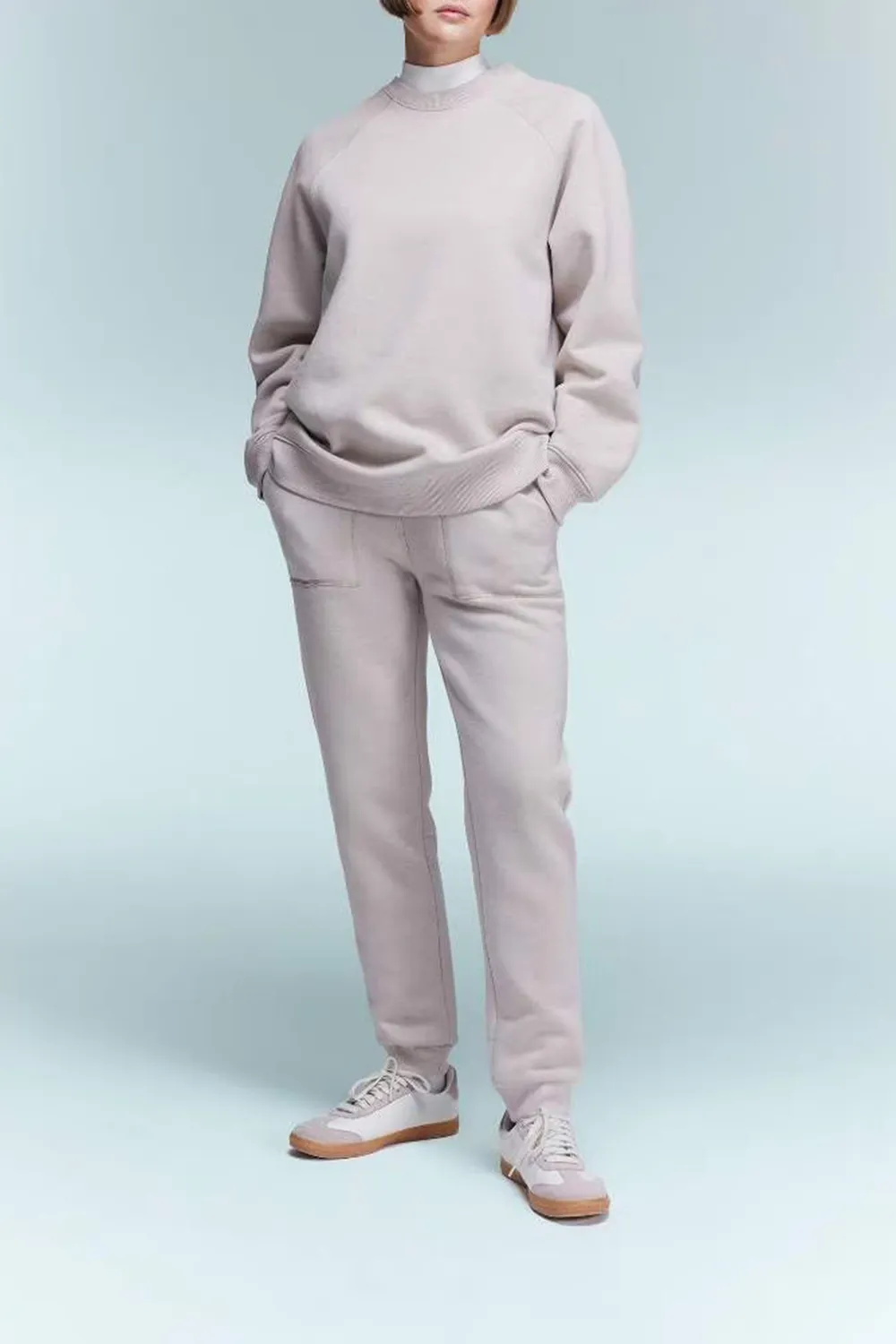Slim Fit Solid Color Trousers