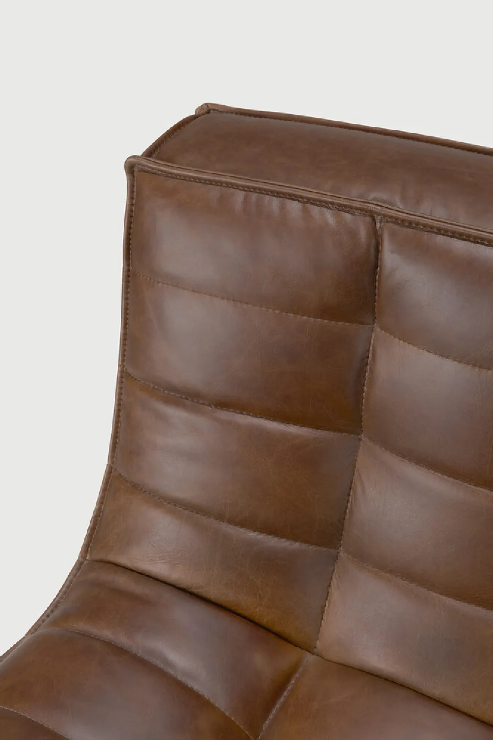 Modern Modular Leather Sofa