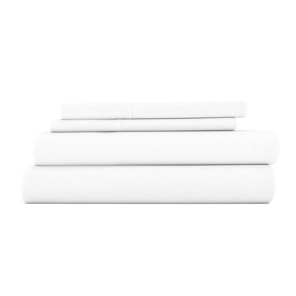 Chevron Embossed Sheet Set