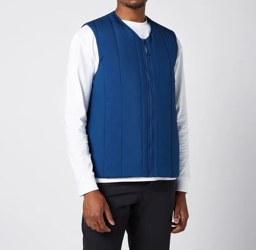 Quilted Vest Cobalt Blue