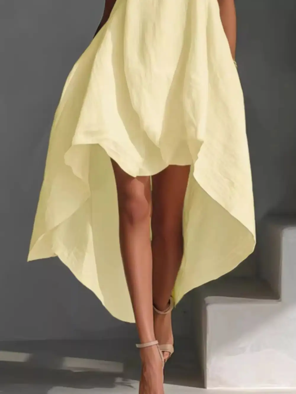 Versatile Sleeveless Casual Dress