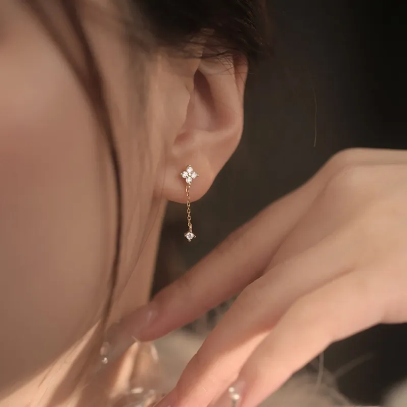 Floral Drop Earrings