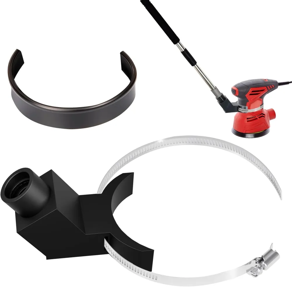 Orbital Sander Extension Pole Adapter for Deck & Fence Sanding