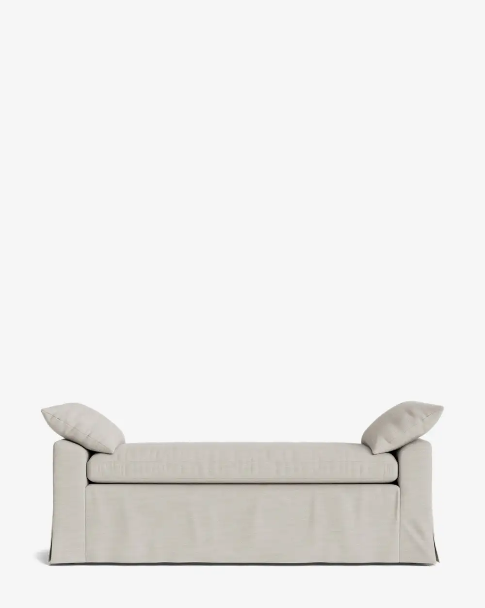 Everyday Slipcovered Bench