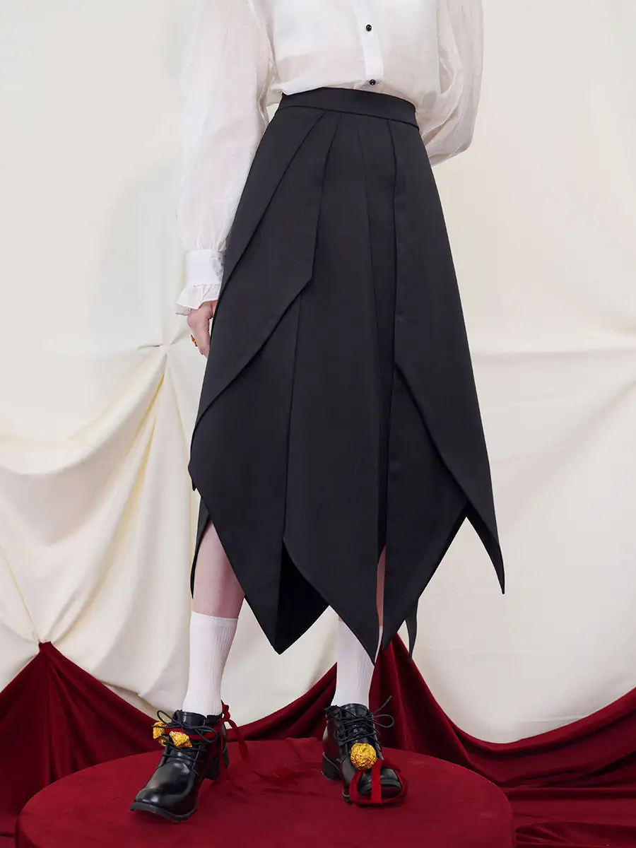 Laidback Comfort Maxi Polyester Skirt