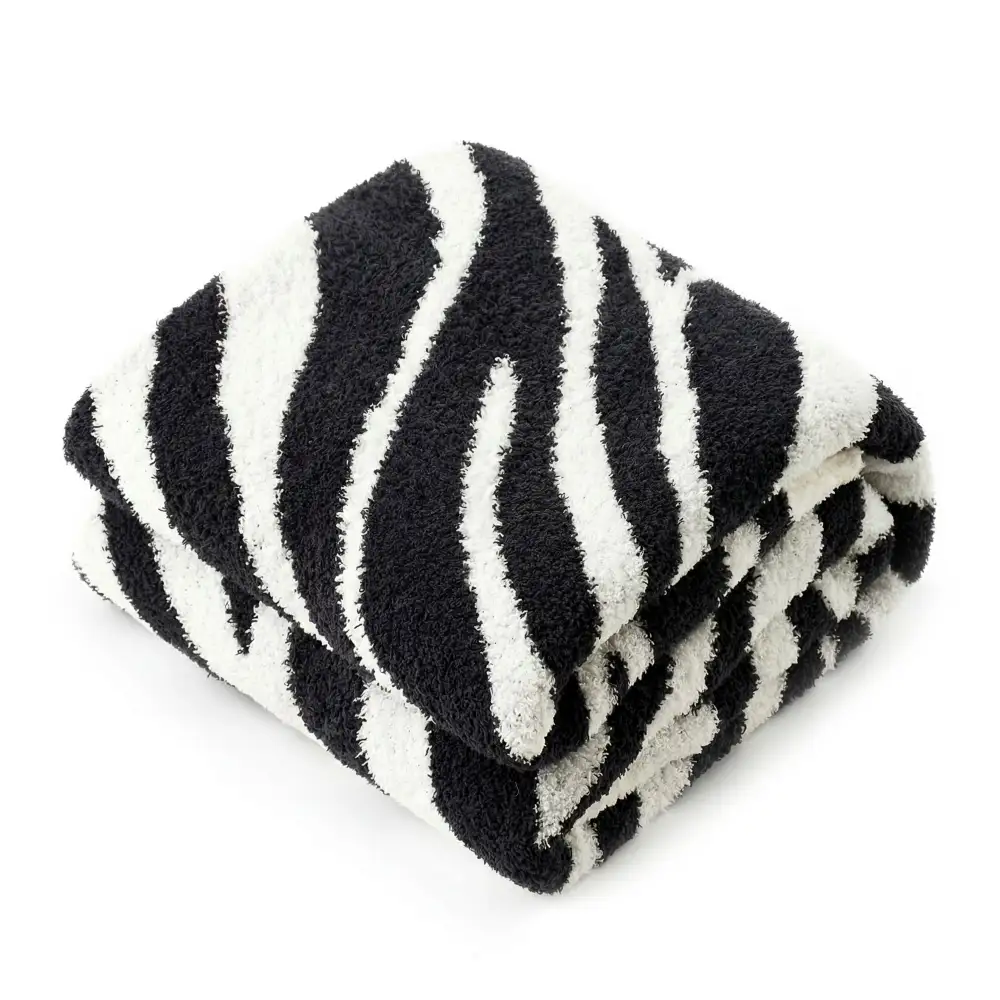 Cozy Zebra Blanket