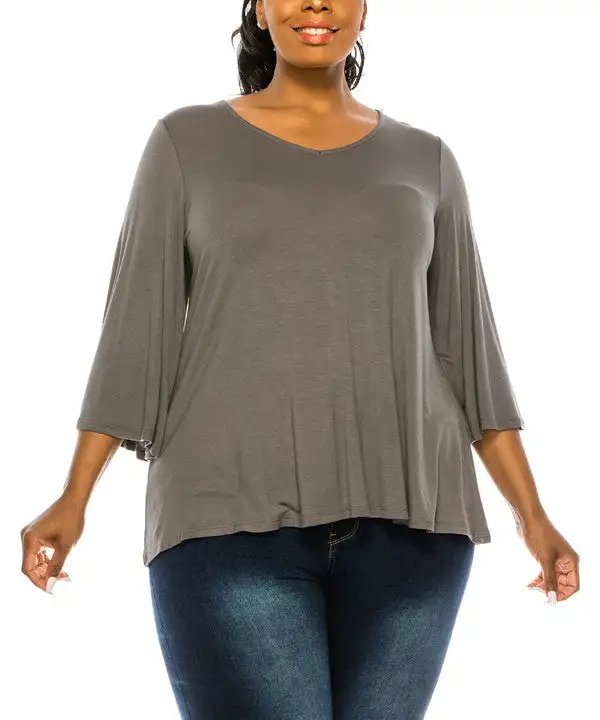 Bamboo Curvy Top
