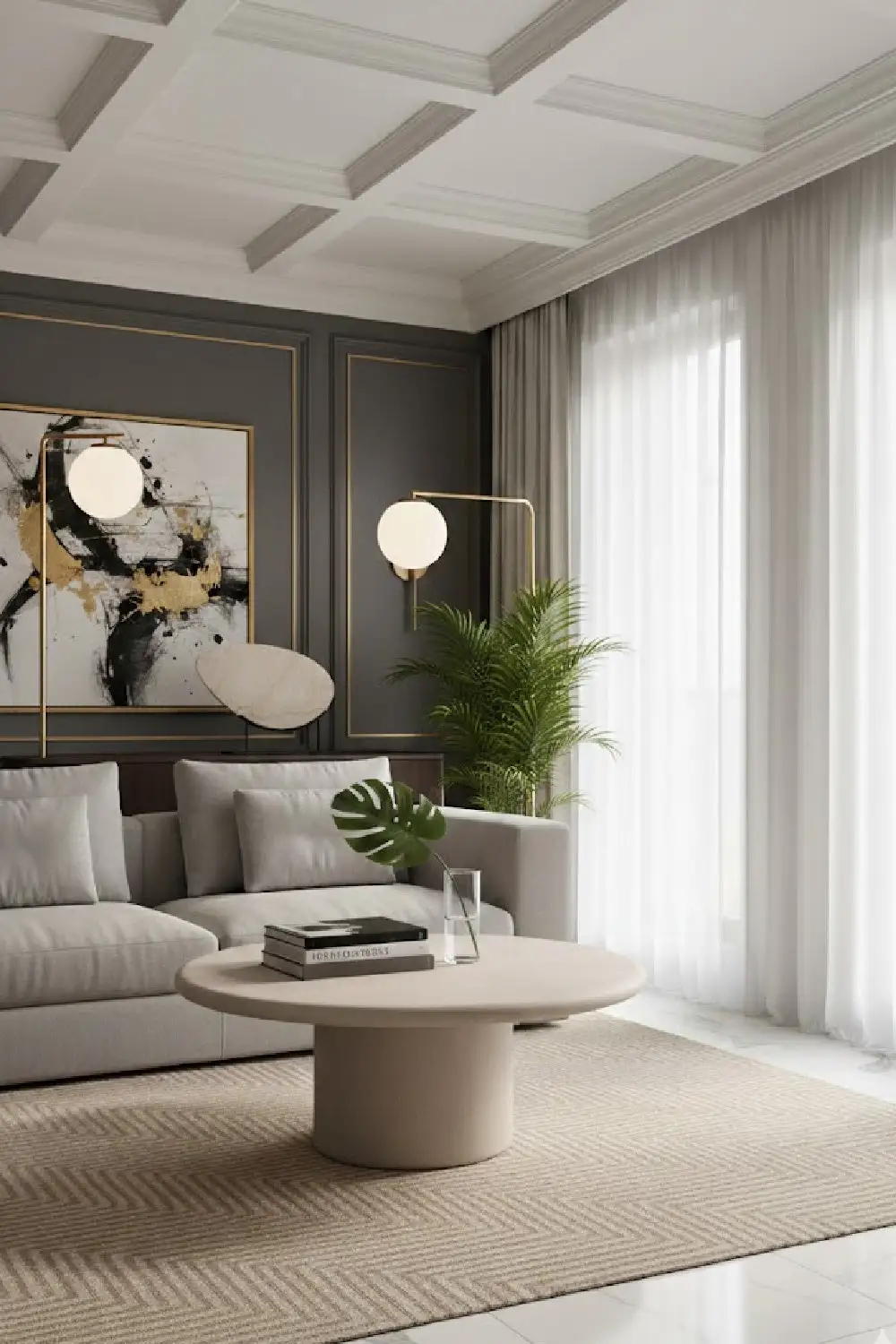 Sculptural Marble Decor