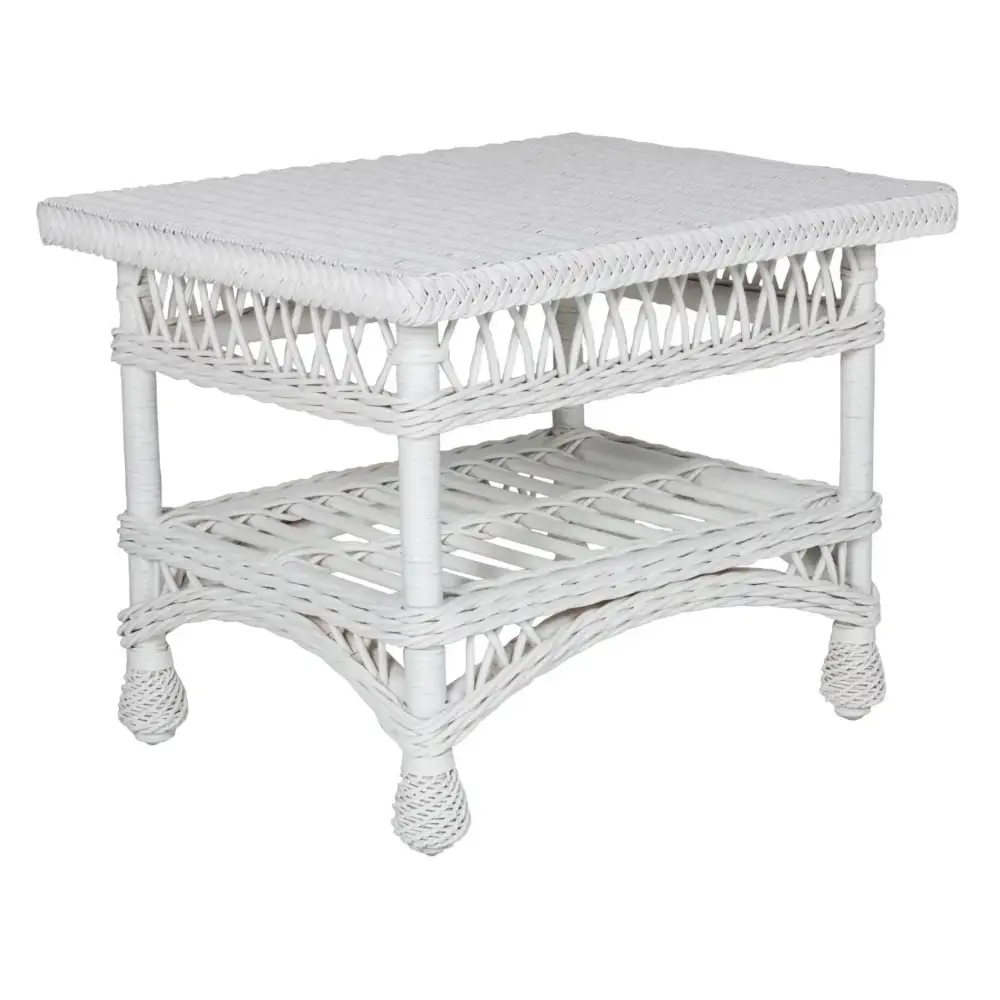 Refined Wicker Coffee Table