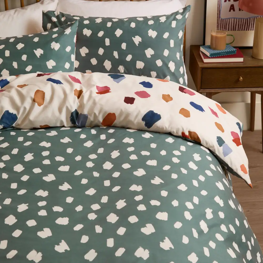 Reversible Abstract Duvet Cover Set