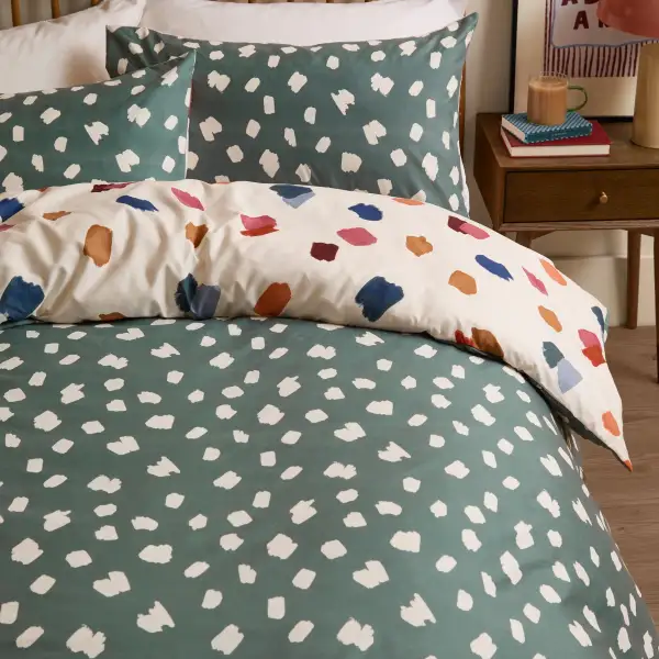 Reversible Abstract Duvet Cover Set