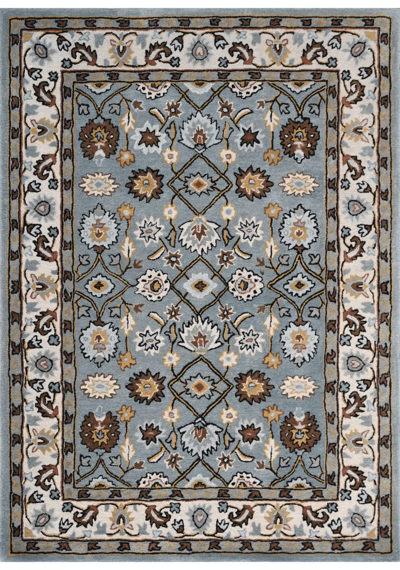 Crafted Floral Botanical Area Rug