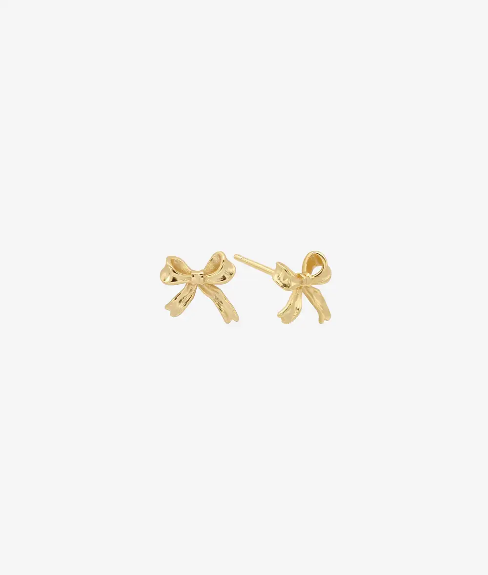 Mini Bow Stud Earrings